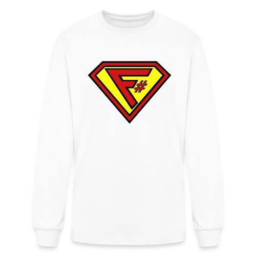 F# Hero Woman - Men's Long Sleeve T-Shirt