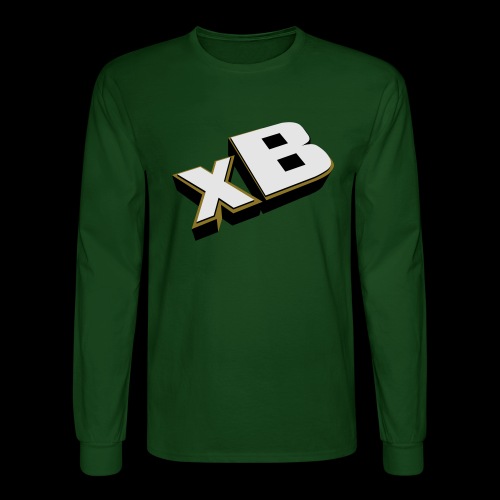 xB Logo (Gold) - Men's Long Sleeve T-Shirt