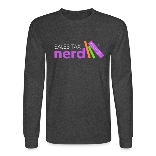 Sales Tax Nerd - Men's Long Sleeve T-Shirt