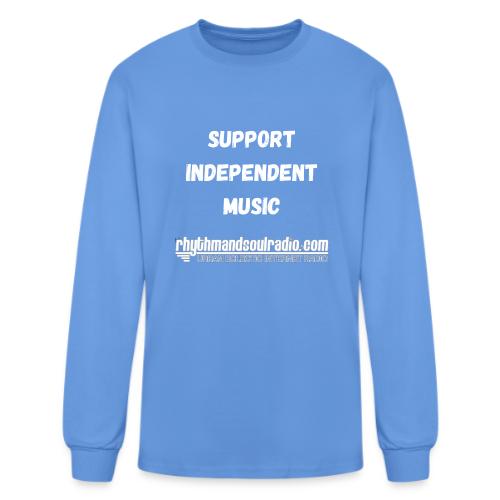SUPPORT INDEPENDENT MUSIC GEAR - Men's Long Sleeve T-Shirt