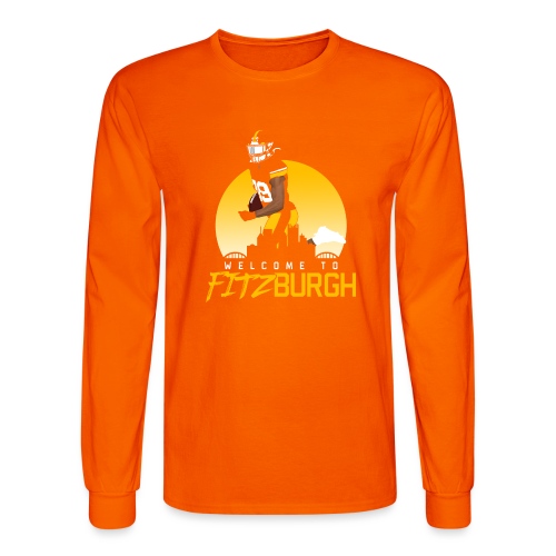 Welcome to Fitzburgh - Men's Long Sleeve T-Shirt