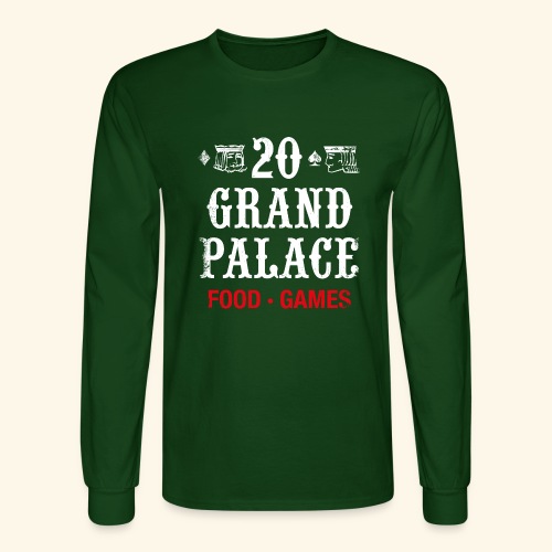 20 Grand Palace (neg.) - Men's Long Sleeve T-Shirt