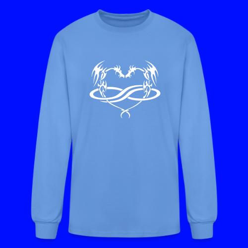 Polydragon (white) - Men's Long Sleeve T-Shirt