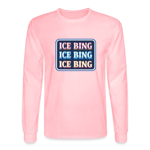 ICE BING 3 rows - Men's Long Sleeve T-Shirt