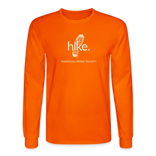 hike. - Men's Long Sleeve T-Shirt