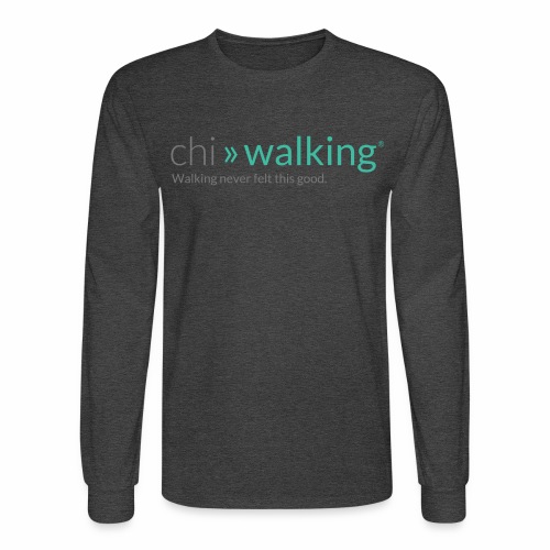 chiwalking logo tshirt gr - Men's Long Sleeve T-Shirt
