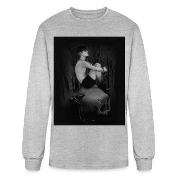 The Forest's Silent Burden - Men's Long Sleeve T-Shirt - heather gray - Front