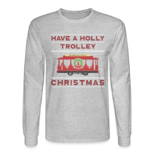 holly trolley - Men's Long Sleeve T-Shirt