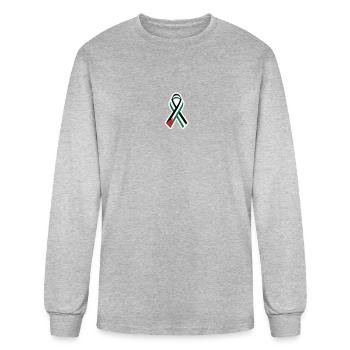 PALESTINIAN Lives Metter - Men's Long Sleeve T-Shirt - heather gray - Front