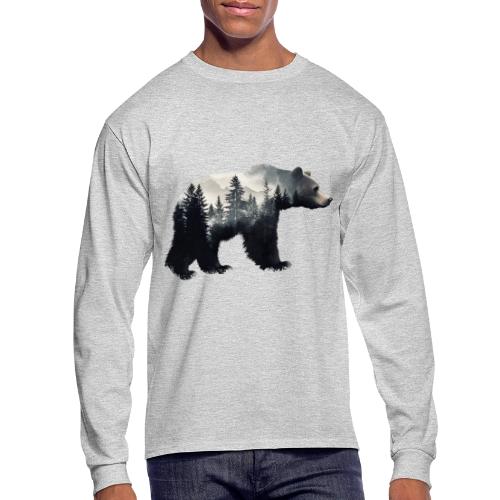 Forest Within the Bear - Men's Long Sleeve T-Shirt