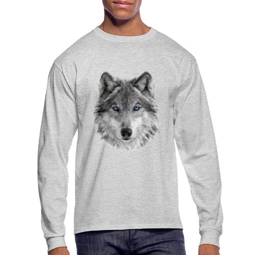 Frost-Eyed Alpha - Men's Long Sleeve T-Shirt