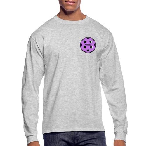 Everyday Pickleball Purple Ball - Men's Long Sleeve T-Shirt
