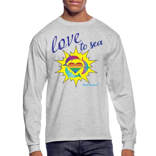 LOVE TO SEA - Men's Long Sleeve T-Shirt