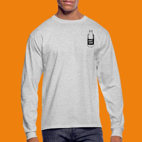 Sat. Sat. Bare Logo - Men's Long Sleeve T-Shirt