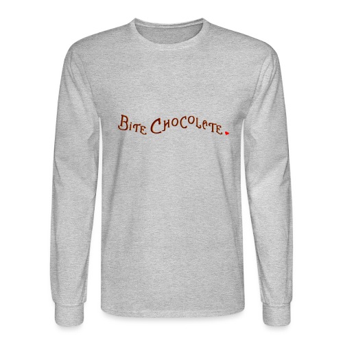 Bite Chocolate - Men's Long Sleeve T-Shirt