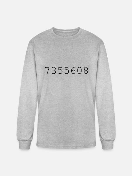 7355608 - Men's Long Sleeve T-Shirt - heather gray