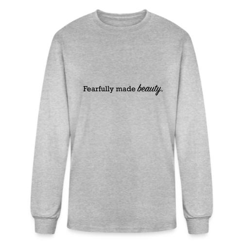 fearfully made beauty - Men's Long Sleeve T-Shirt