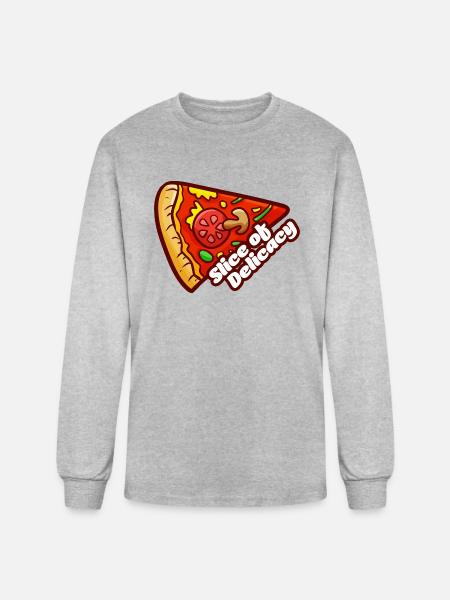Slice Of Delicacy - Men's Long Sleeve T-Shirt - heather gray