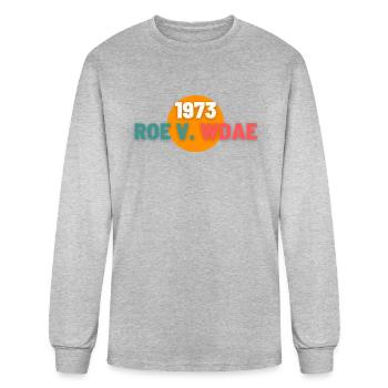 1973 Roe V Wade - Men's Long Sleeve T-Shirt - heather gray - Front