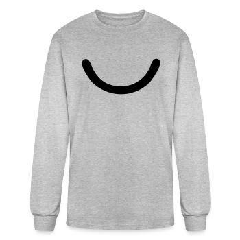 Ello - Men's Long Sleeve T-Shirt - heather gray - Front