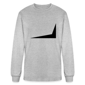 Opening - Men's Long Sleeve T-Shirt - heather gray - Front
