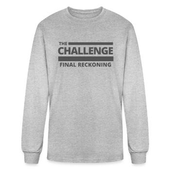 Final Reckoning - Men's Long Sleeve T-Shirt - heather gray - Front