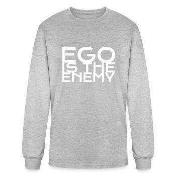 Motivation - T-shirt à manches longues Homme - gris chiné - Devant