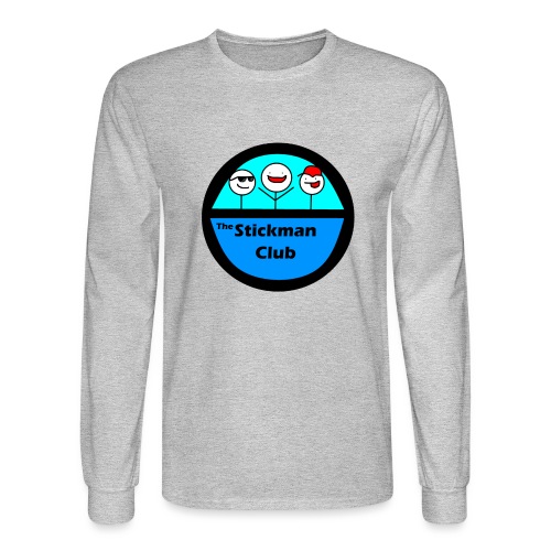 Stickman Club Logo - Men's Long Sleeve T-Shirt