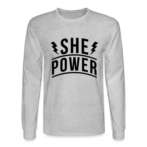 She Power - Men's Long Sleeve T-Shirt