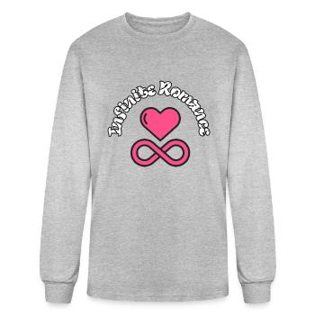 Infinite Romance - Men's Long Sleeve T-Shirt - heather gray - Front