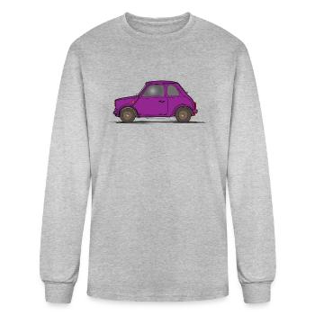 Wacky Wheels: The Fast & The Ridiculous - Men's Long Sleeve T-Shirt - heather gray - Front