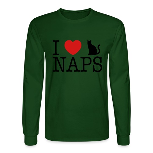 I love cat naps - Men's Long Sleeve T-Shirt