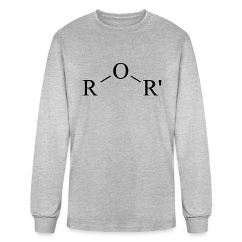 ether - Men's Long Sleeve T-Shirt - heather gray - Front