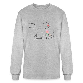 So, this is love... - Men's Long Sleeve T-Shirt - heather gray - Front