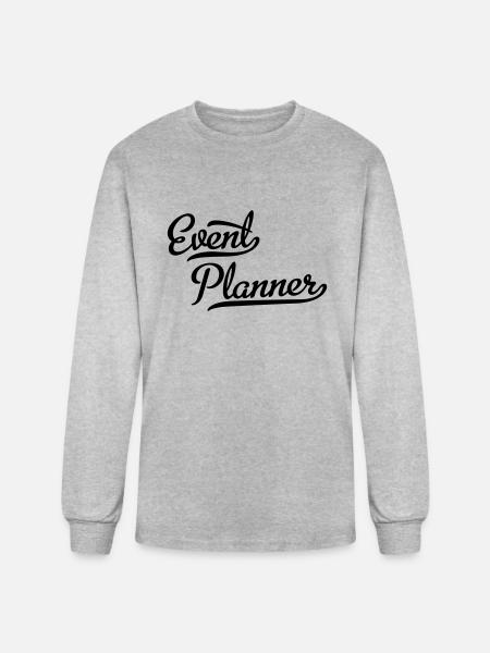 Event Planner - Men's Long Sleeve T-Shirt - heather gray