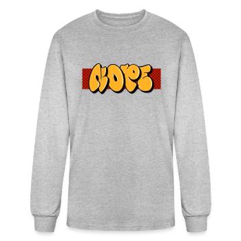 Nope - Men's Long Sleeve T-Shirt - heather gray - Front