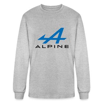 Alpine Formula 1 - Men's Long Sleeve T-Shirt - heather gray - Front