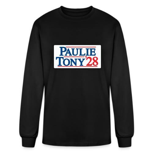 Paulie and Tony for Co-President 2028 - Men's Long Sleeve T-Shirt