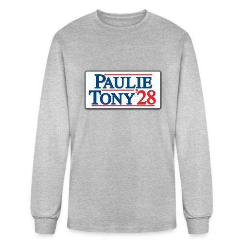 Paulie and Tony for Co-President 2028 - Men's Long Sleeve T-Shirt