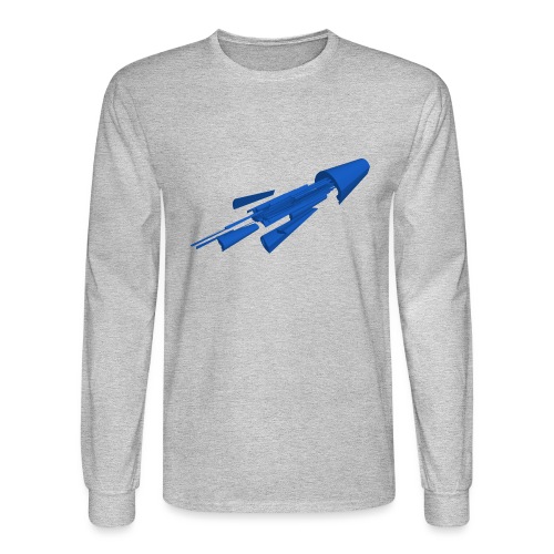 Blue Vector - Men's Long Sleeve T-Shirt