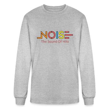Music Producer Design - Noise The Sound Of Hits - Men's Long Sleeve T-Shirt - heather gray - Front