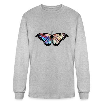 karakara - Men's Long Sleeve T-Shirt - heather gray - Front