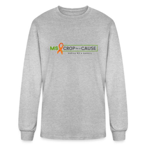 Horizontal Logo - Men's Long Sleeve T-Shirt