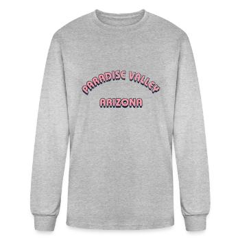 DESIGNThe Secret World of Alex Mack Paradise - Men's Long Sleeve T-Shirt - heather gray - Front