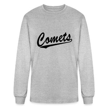 Comets - Men's Long Sleeve T-Shirt - heather gray - Front