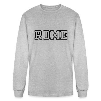 Tourist Gift Rome - Men's Long Sleeve T-Shirt - heather gray - Front