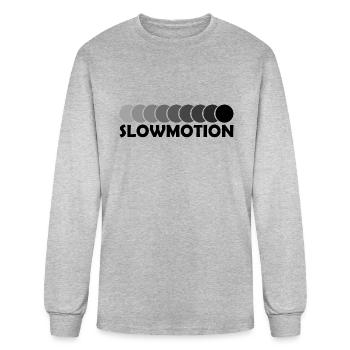Slow Motion Effects Design - Men's Long Sleeve T-Shirt - heather gray - Front
