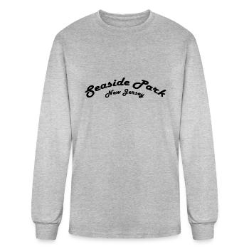 Seaside Park NJ - Men's Long Sleeve T-Shirt - heather gray - Front