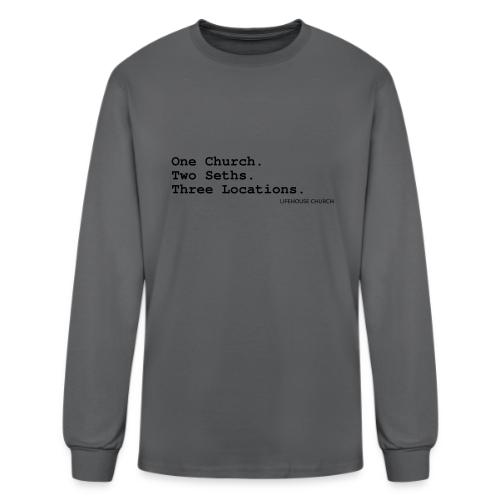List Tagline - Men's Long Sleeve T-Shirt