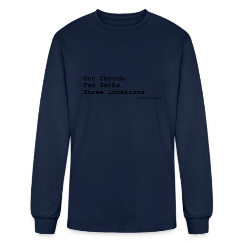 List Tagline - Men's Long Sleeve T-Shirt